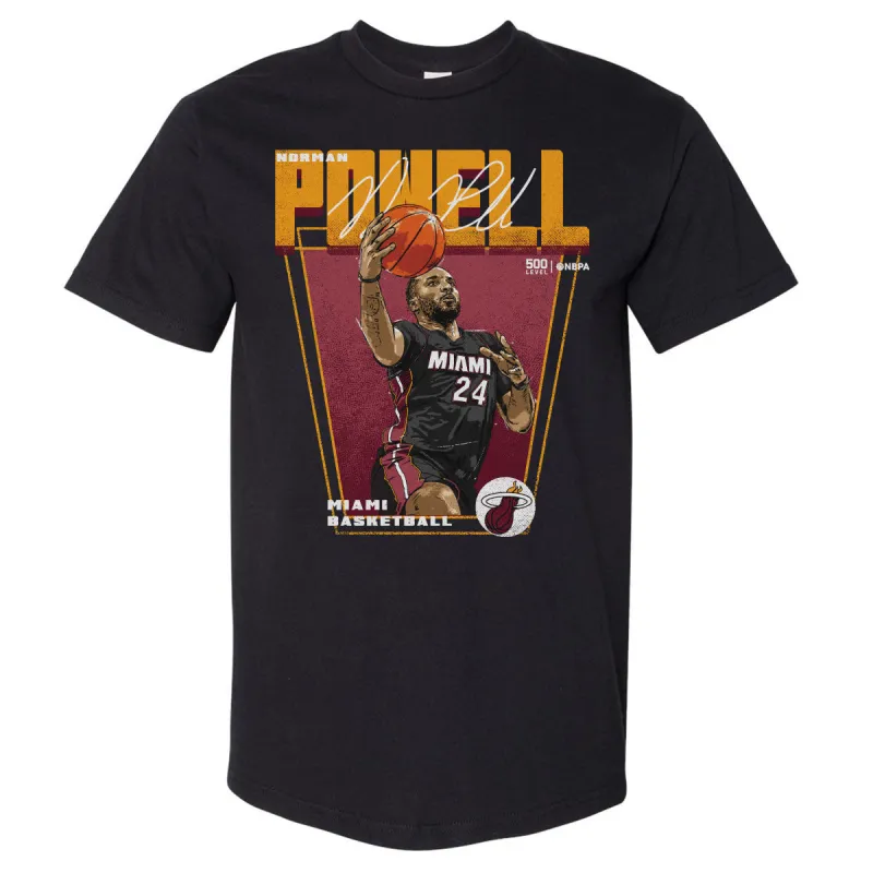 Norman Powell Miami Heat Premiere WHT sold by 500 Level