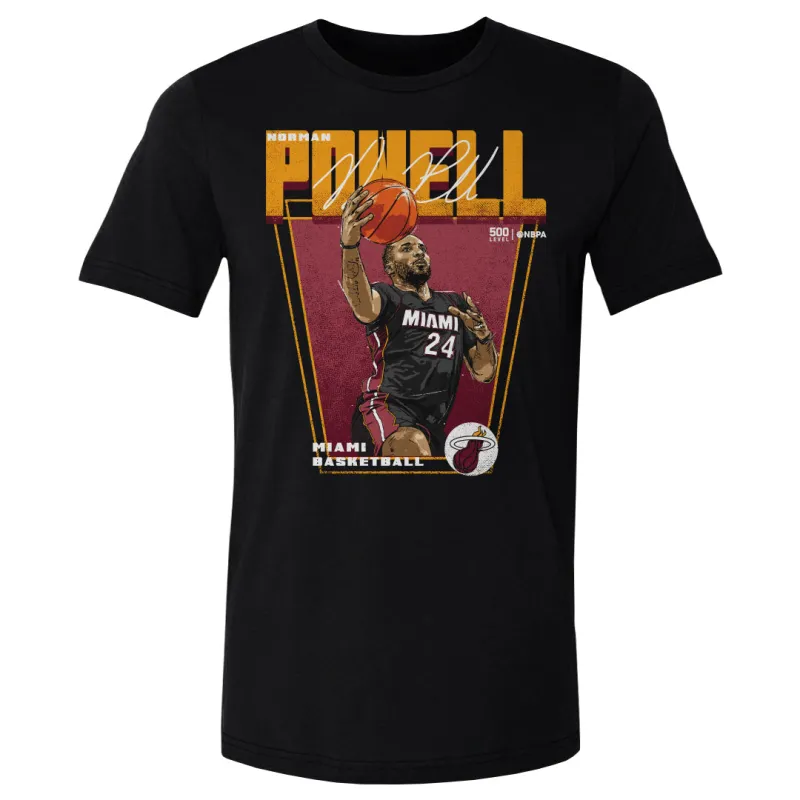 Norman Powell Miami Heat Premiere WHT made by 500 Level