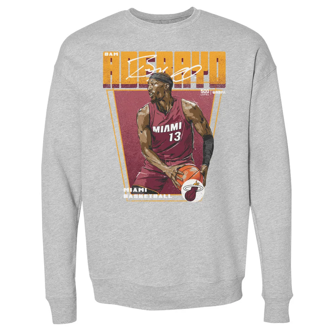 Bam Adebayo Miami Heat Premiere WHT sold by 500 Level