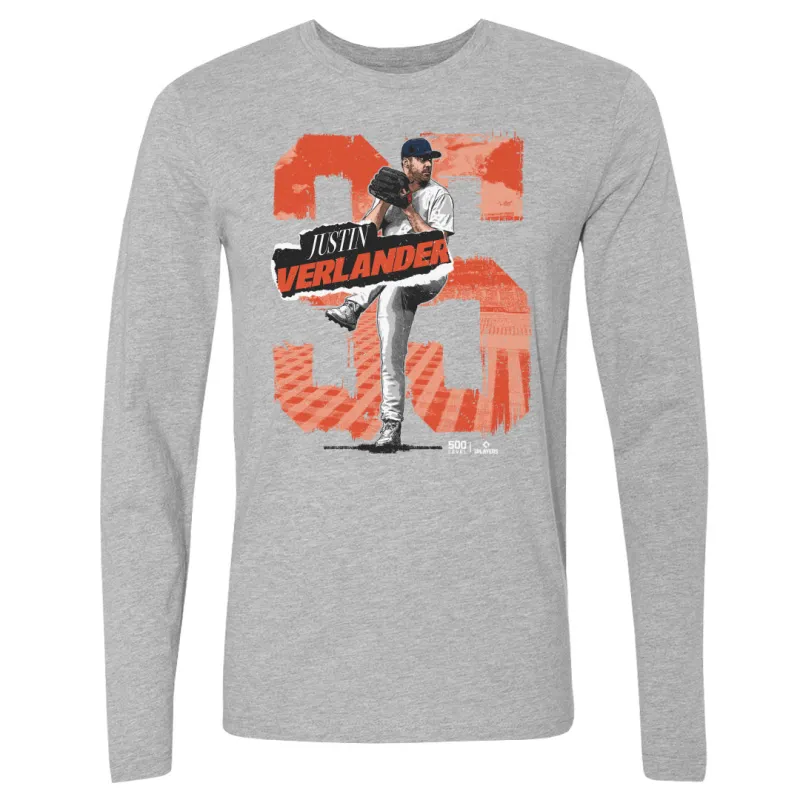 Justin Verlander Detroit Rough WHT sold by 500 Level