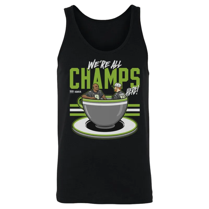 Kenneth Walker III & Sam Darnold Seattle Tea Cup WHT made by 500 Level