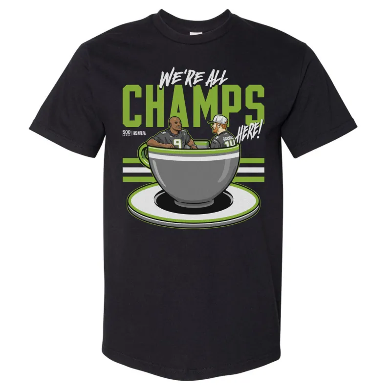 Kenneth Walker III & Sam Darnold Seattle Tea Cup WHT sold by 500 Level