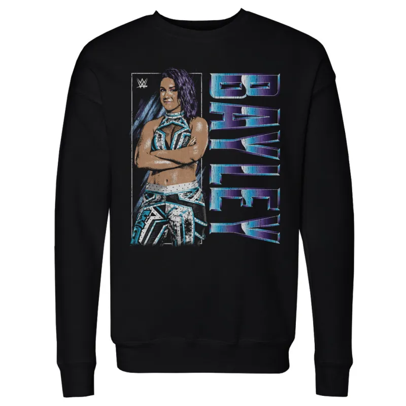 Bayley WWE Vertical Name WHT made by 500 Level