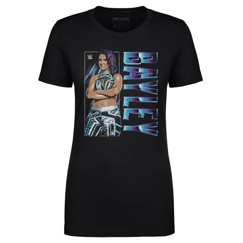 Bayley WWE Vertical Name WHT sold by 500 Level