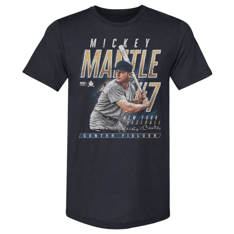 Mickey Mantle New York Y Stance WHT sold by 500 Level