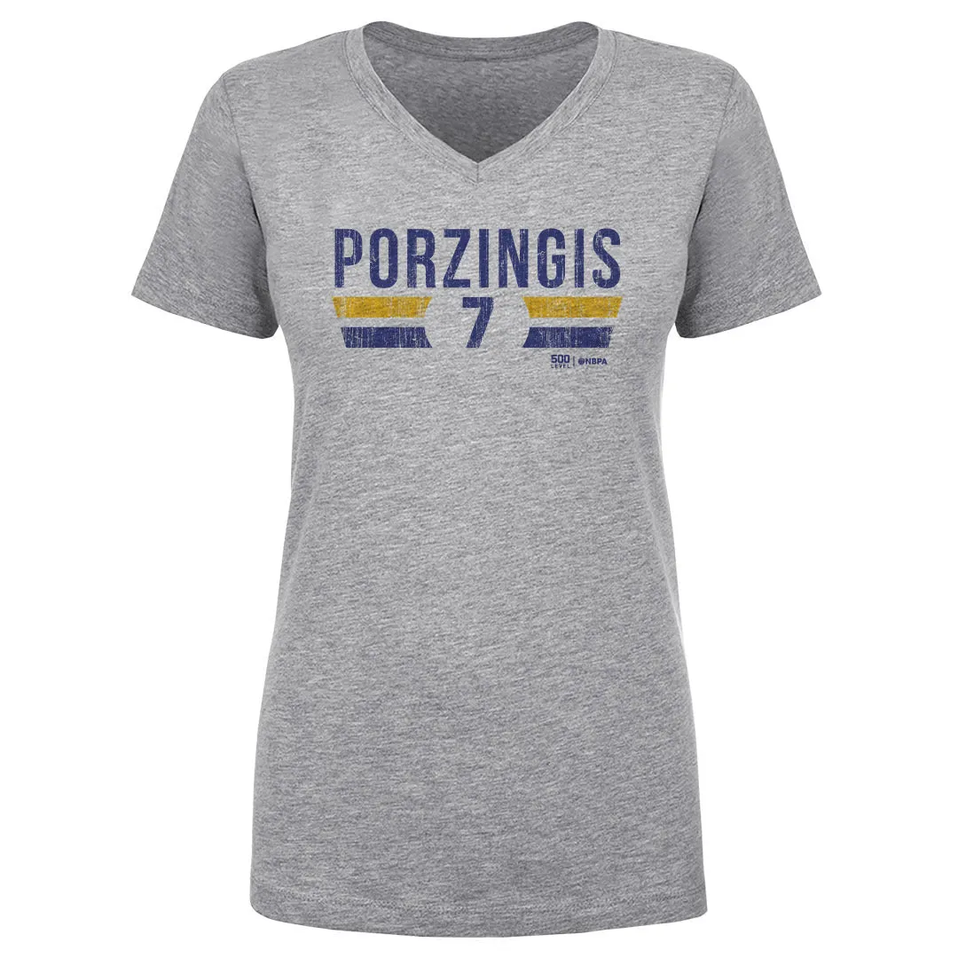 Kristaps Porzingis Golden State Warriors Font sold by 500 Level product image thumbnail 2