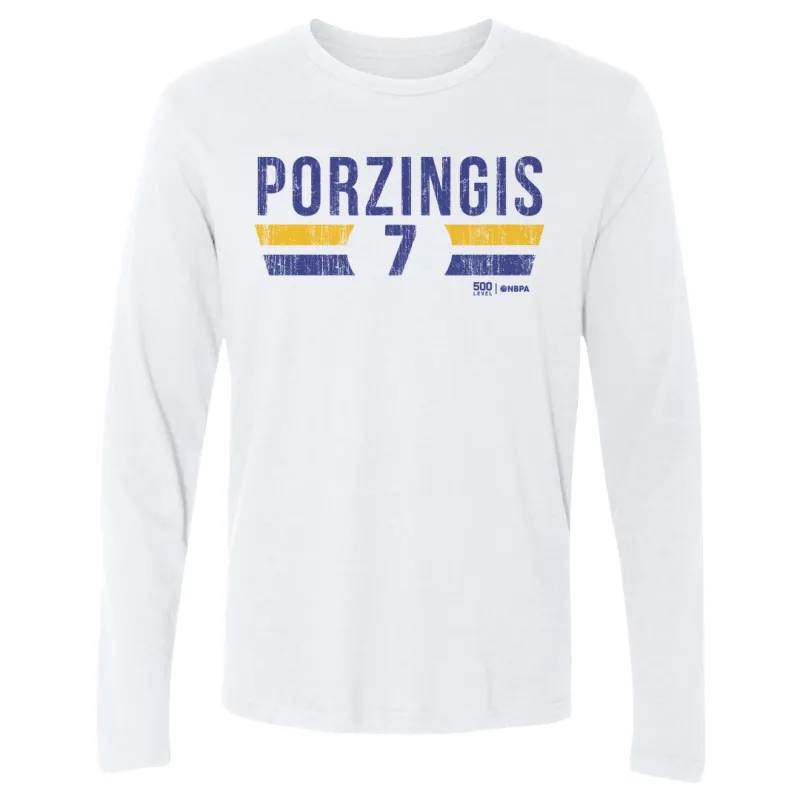 Kristaps Porzingis Golden State Warriors Font made by 500 Level