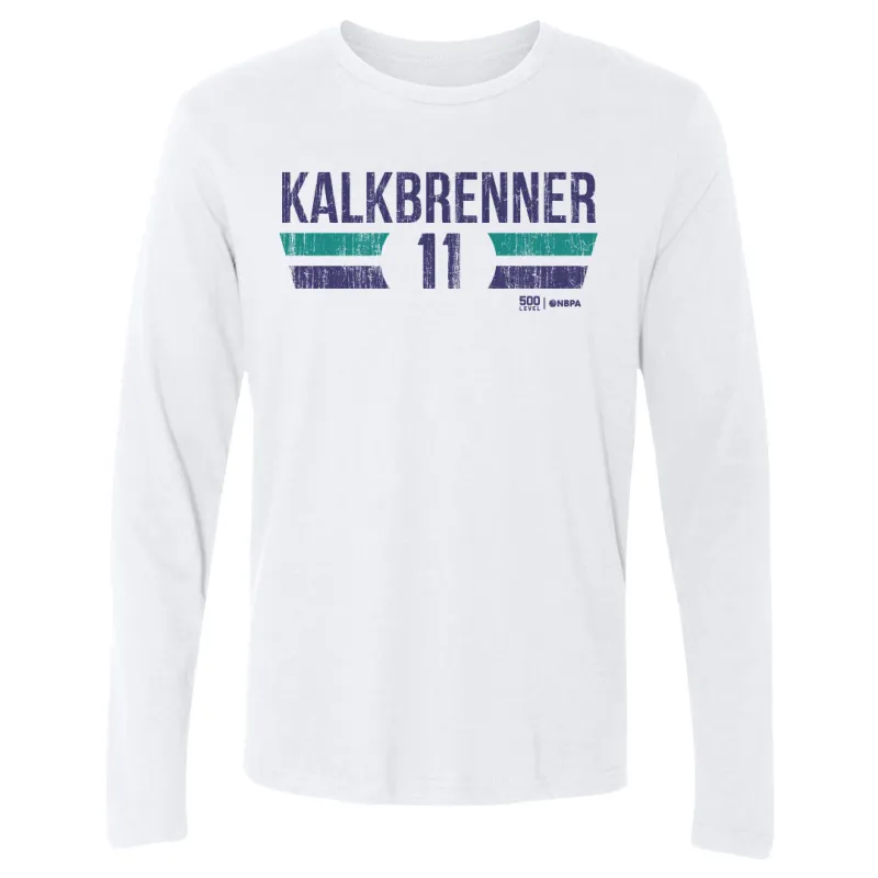 Ryan Kalkbrenner Charlotte Hornets Font sold by 500 Level