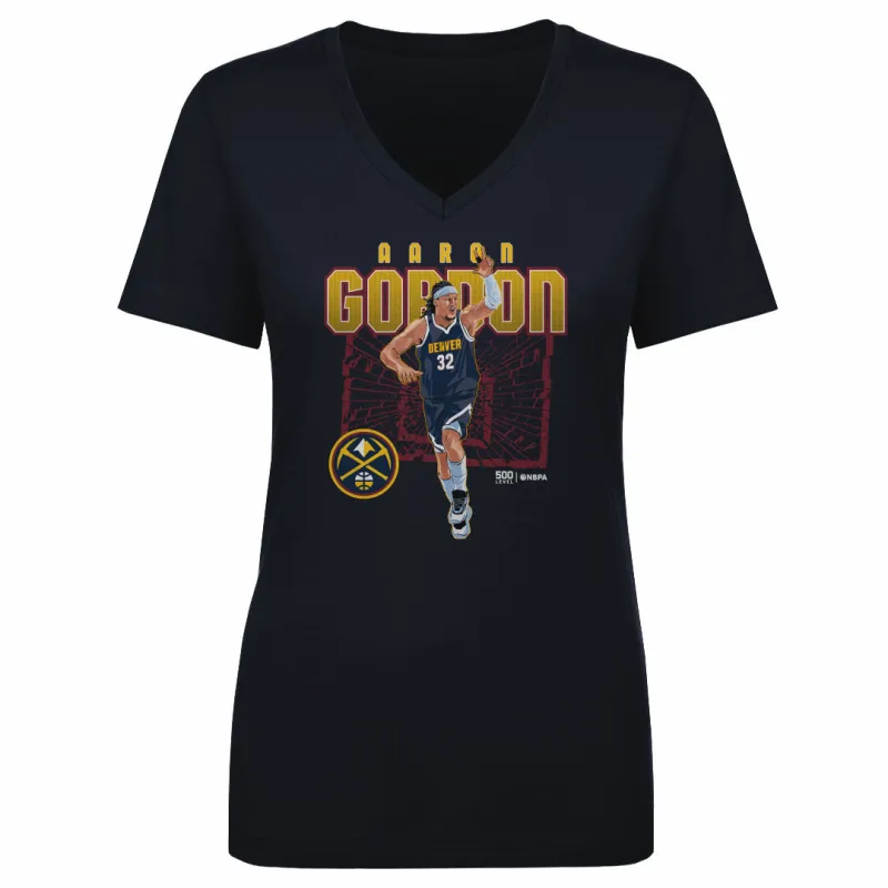 Aaron Gordon Denver Nuggets Shattered WHT sold by 500 Level