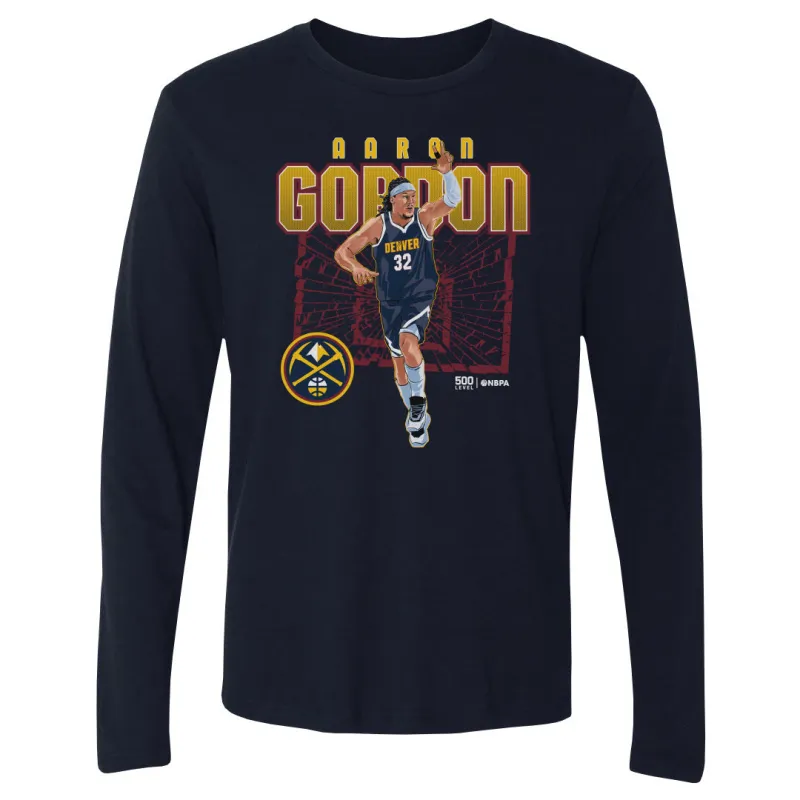 Aaron Gordon Denver Nuggets Shattered WHT sold by 500 Level