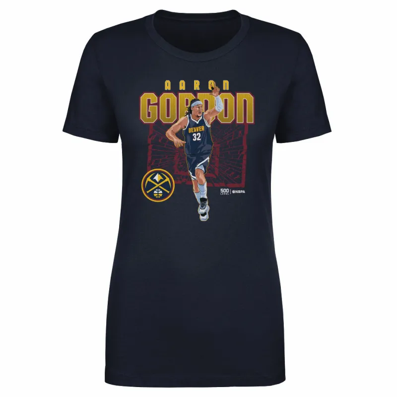Aaron Gordon Denver Nuggets Shattered WHT made by 500 Level