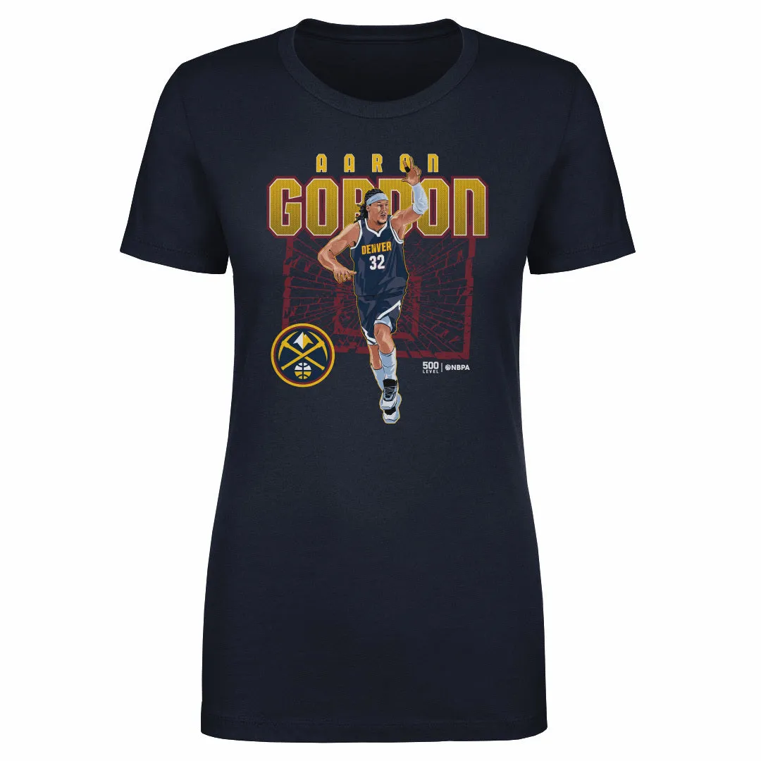 Aaron Gordon Denver Nuggets Shattered WHT sold by 500 Level