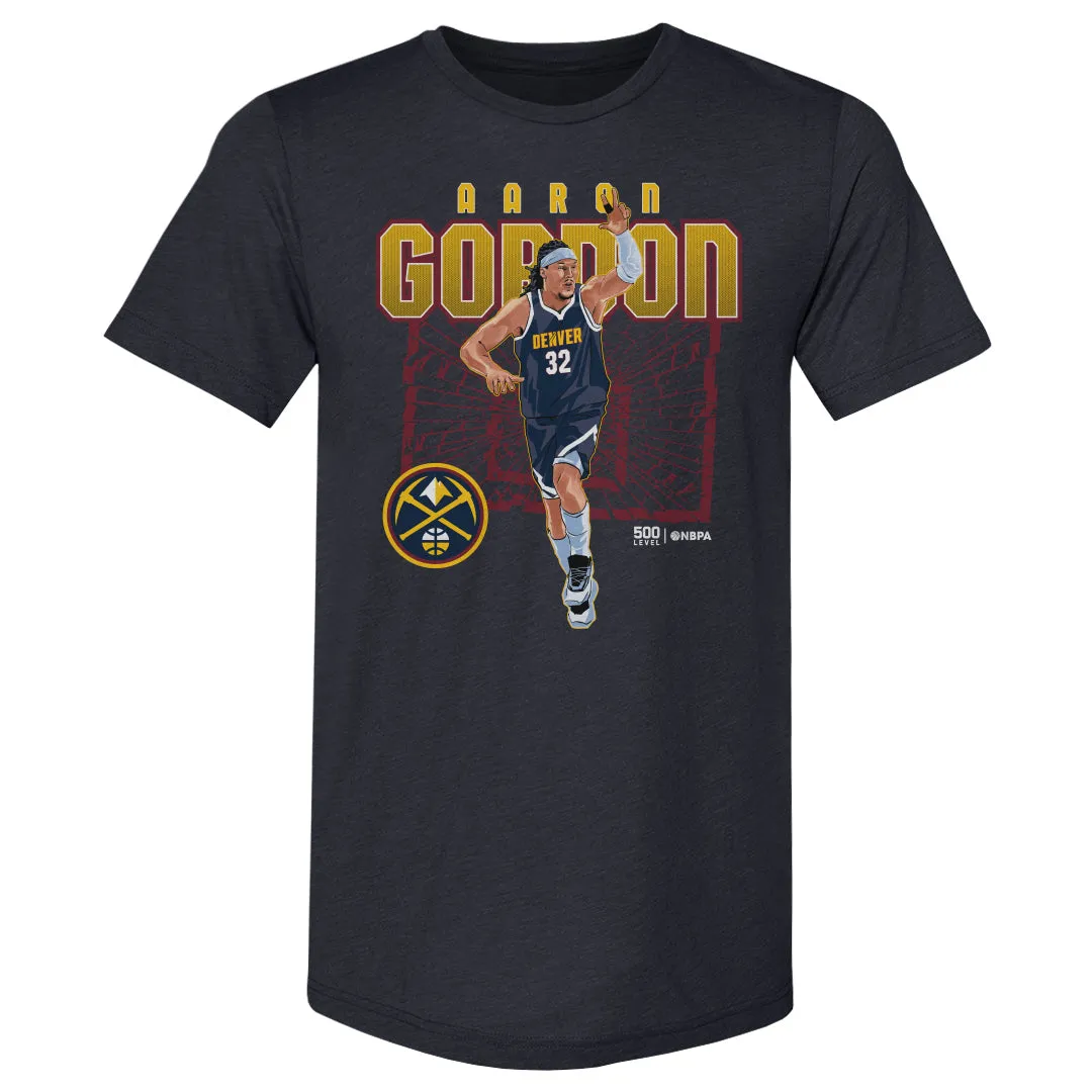 Aaron Gordon Denver Nuggets Shattered WHT sold by 500 Level