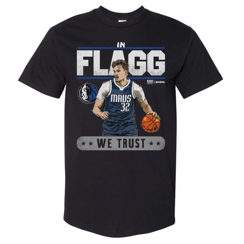 Cooper Flagg Dallas Mavericks Trust WHT sold by 500 Level