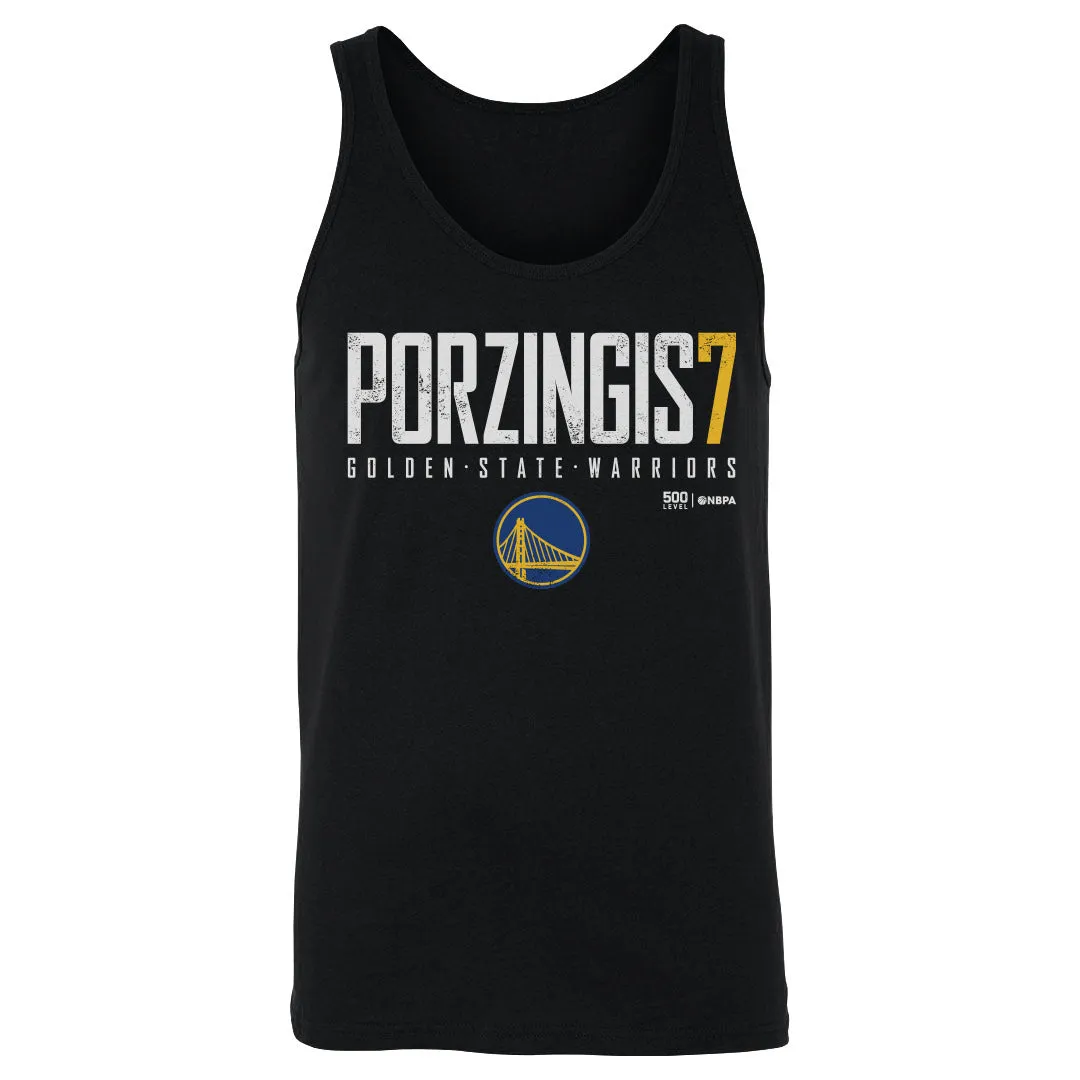 Kristaps Porzingis Golden State Warriors Elite WHT sold by 500 Level