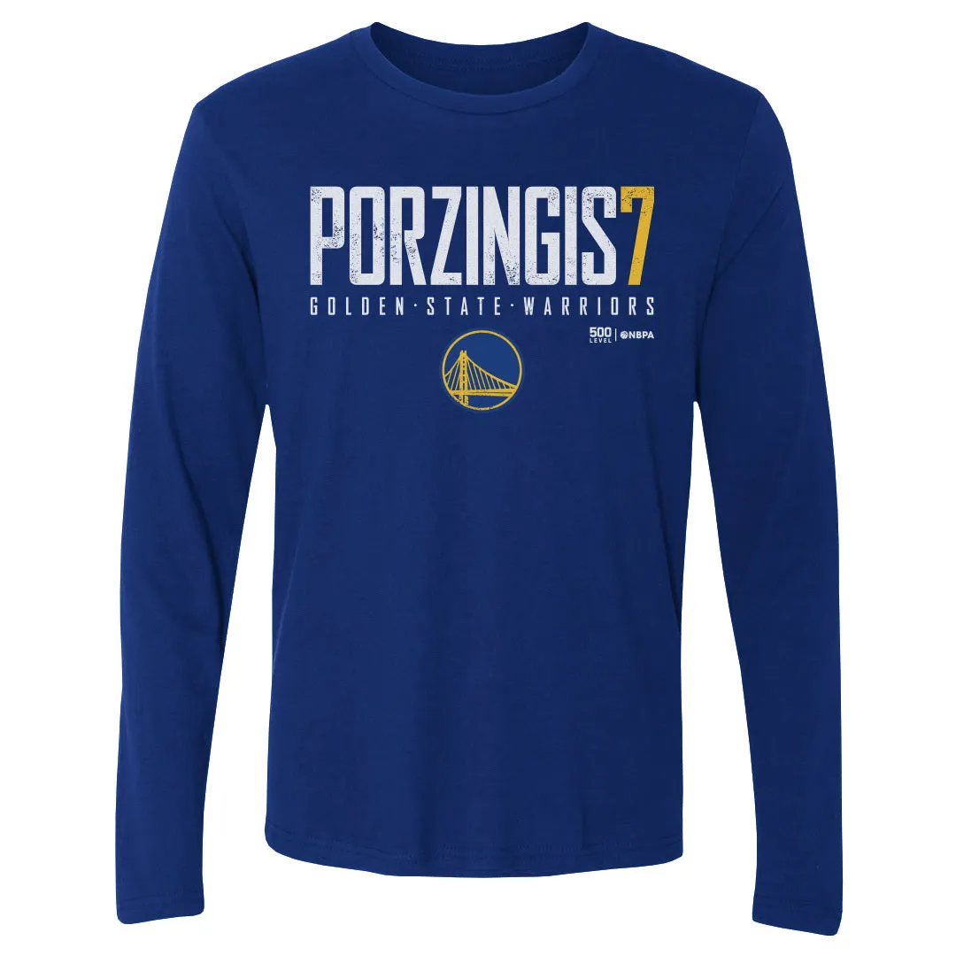 Kristaps Porzingis Golden State Warriors Elite WHT sold by 500 Level product image thumbnail 3