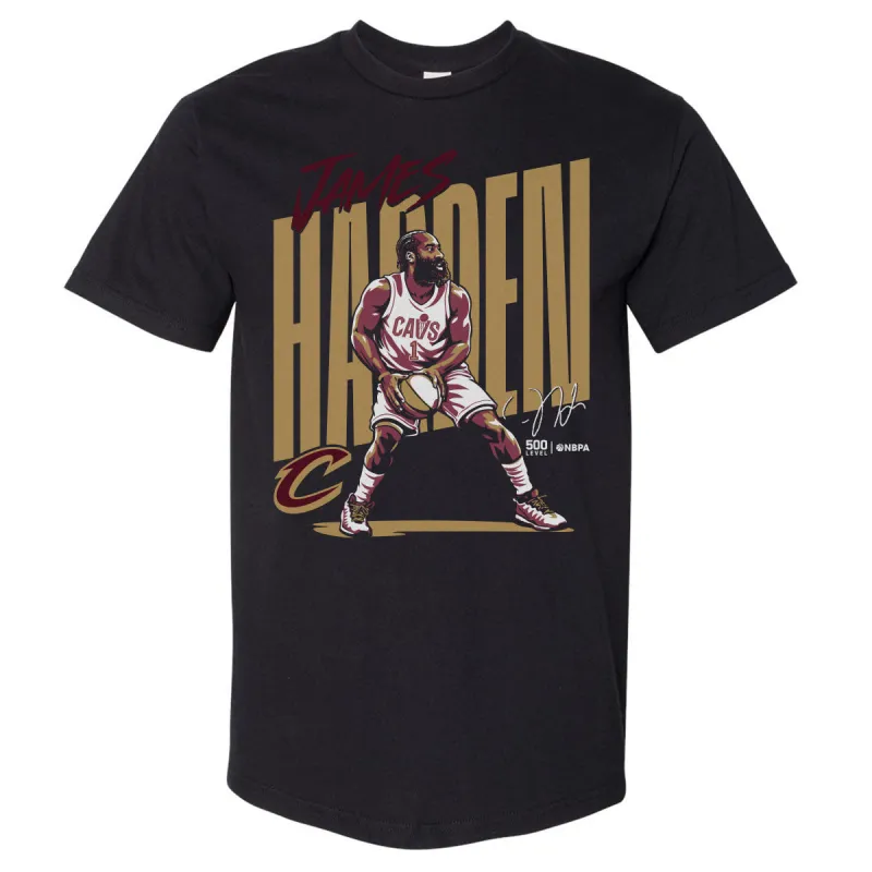 James Harden Cleveland Cavaliers Vector WHT sold by 500 Level