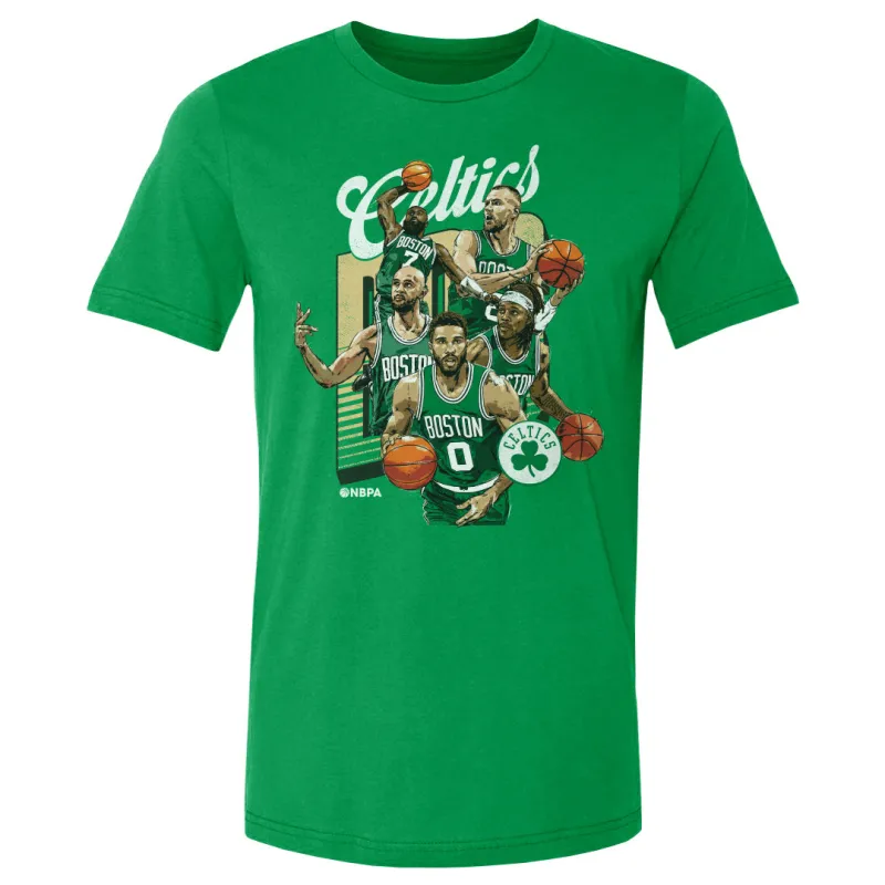 Boston Celtics 2026 Starting 5 WHT made by 500 Level