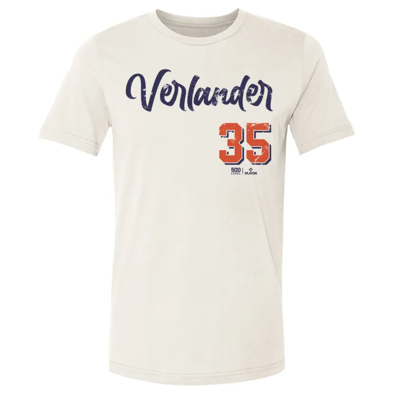 Justin Verlander Detroit Script sold by 500 Level