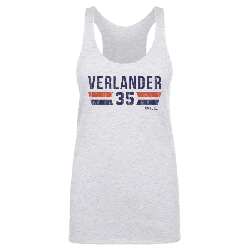 Justin Verlander Detroit Font sold by 500 Level