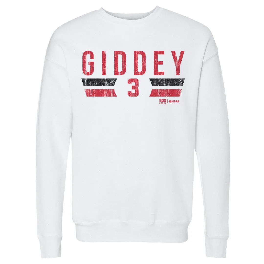 Josh Giddey Chicago Bulls Font sold by 500 Level