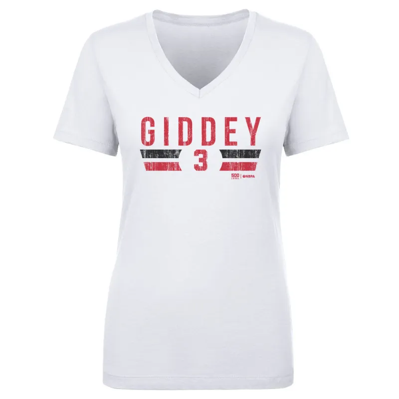 Josh Giddey Chicago Bulls Font sold by 500 Level