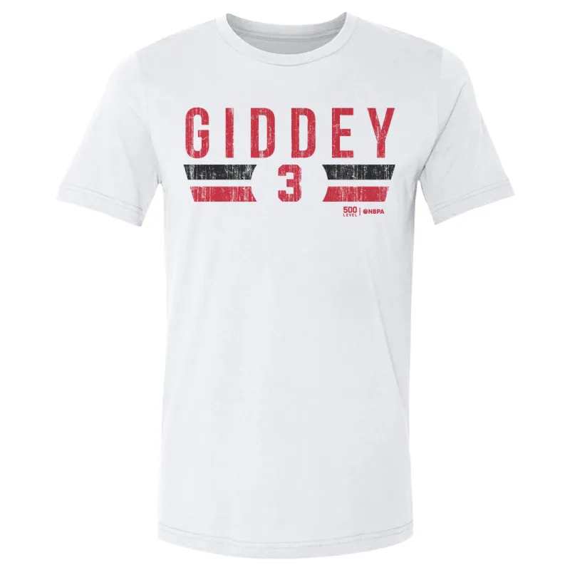 Josh Giddey Chicago Bulls Font sold by 500 Level