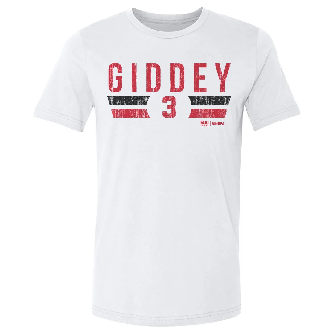 Josh Giddey Chicago Bulls Font sold by 500 Level