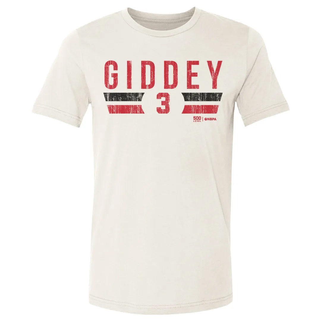 Josh Giddey Chicago Bulls Font sold by 500 Level product image thumbnail 2