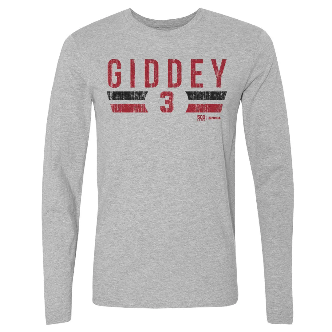 Josh Giddey Chicago Bulls Font sold by 500 Level