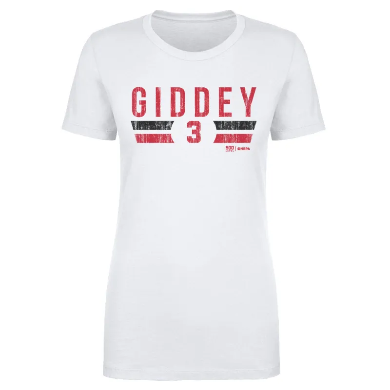 Josh Giddey Chicago Bulls Font made by 500 Level