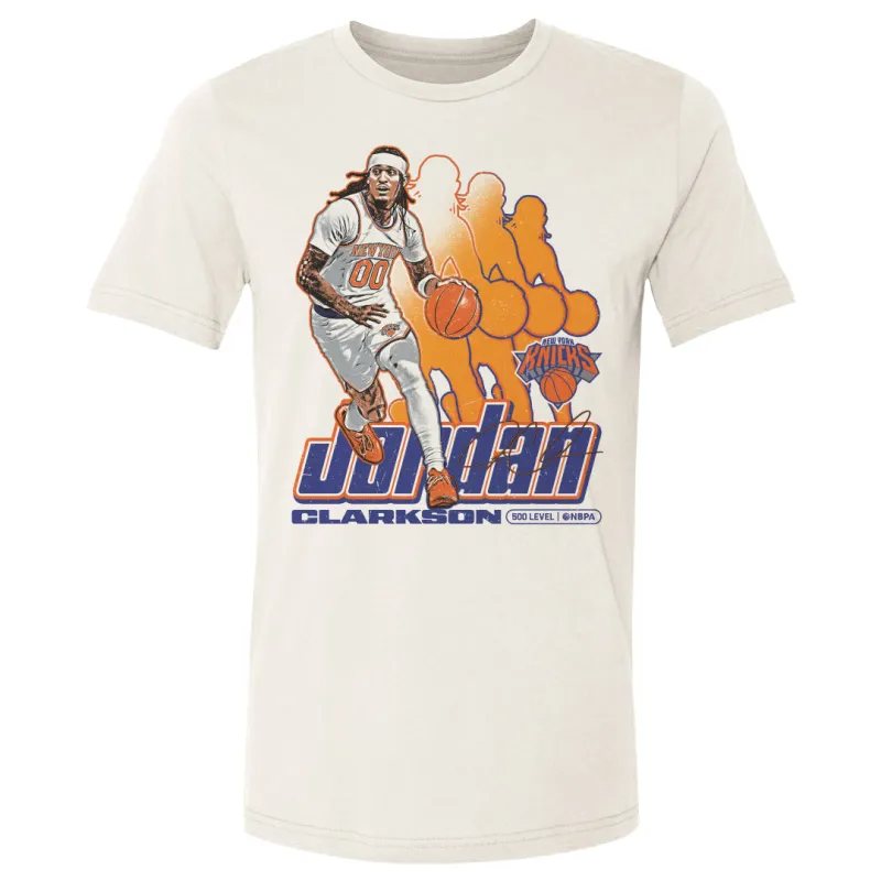 Jordan Clarkson New York Knicks Retro sold by 500 Level