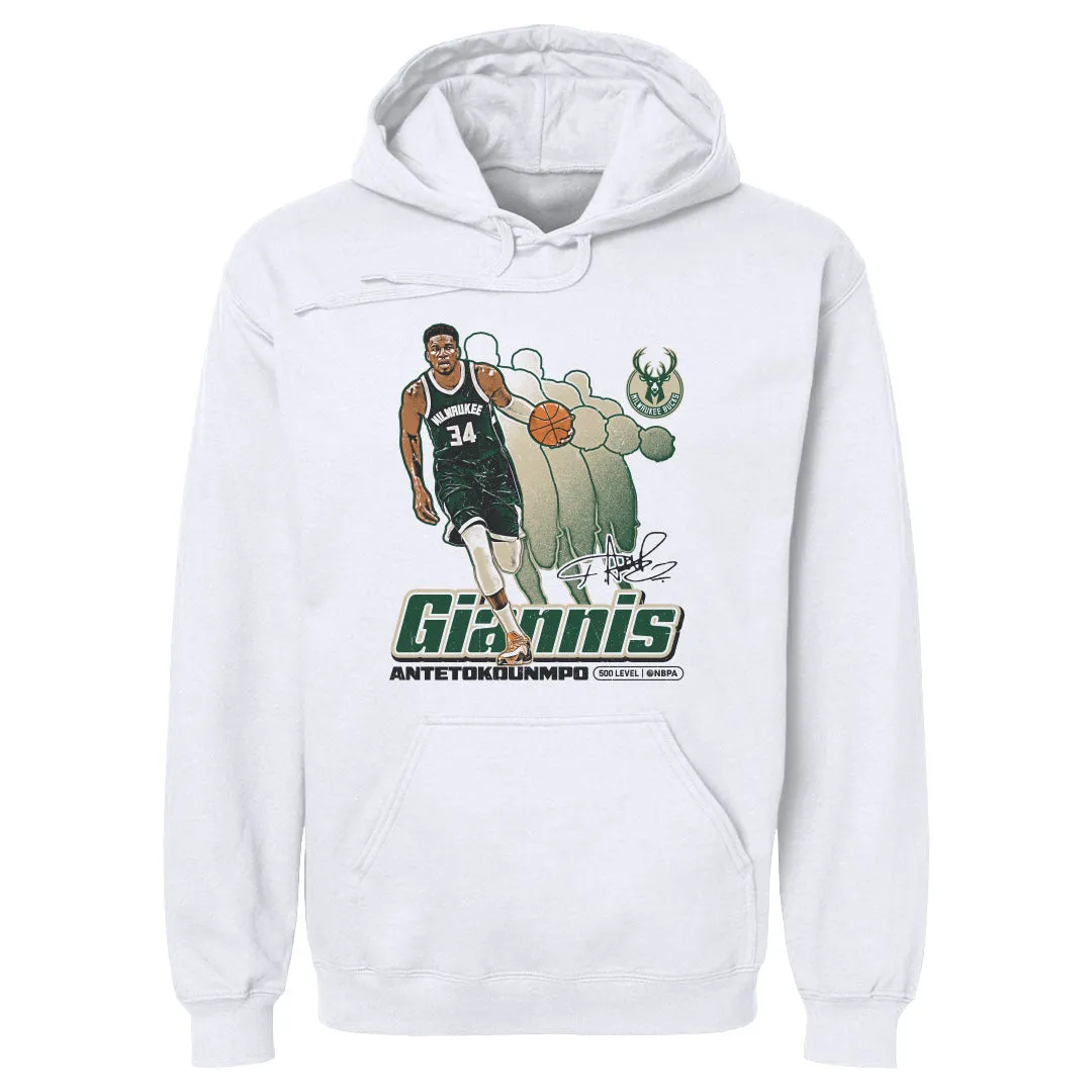 Giannis Antetokounmpo Milwaukee Bucks Retro sold by 500 Level