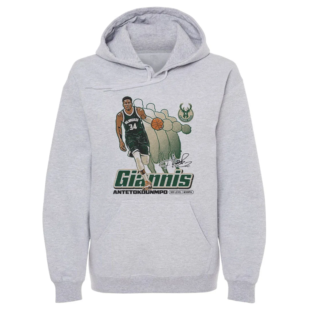 Giannis Antetokounmpo Milwaukee Bucks Retro sold by 500 Level product image thumbnail 2