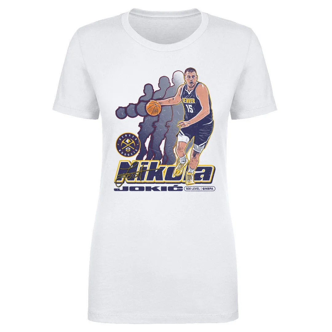 Nikola Jokic Denver Nuggets Retro sold by 500 Level product image thumbnail 2
