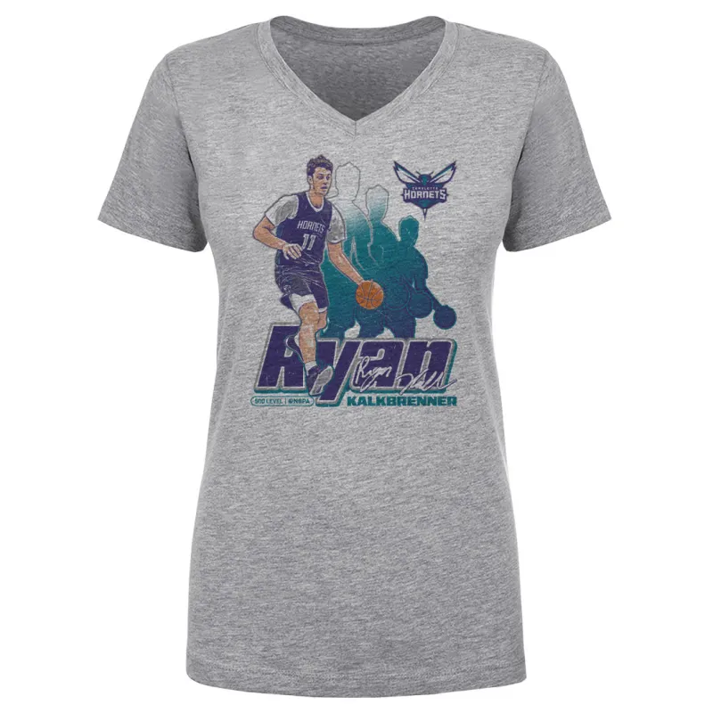 Ryan Kalkbrenner Charlotte Hornets Retro made by 500 Level