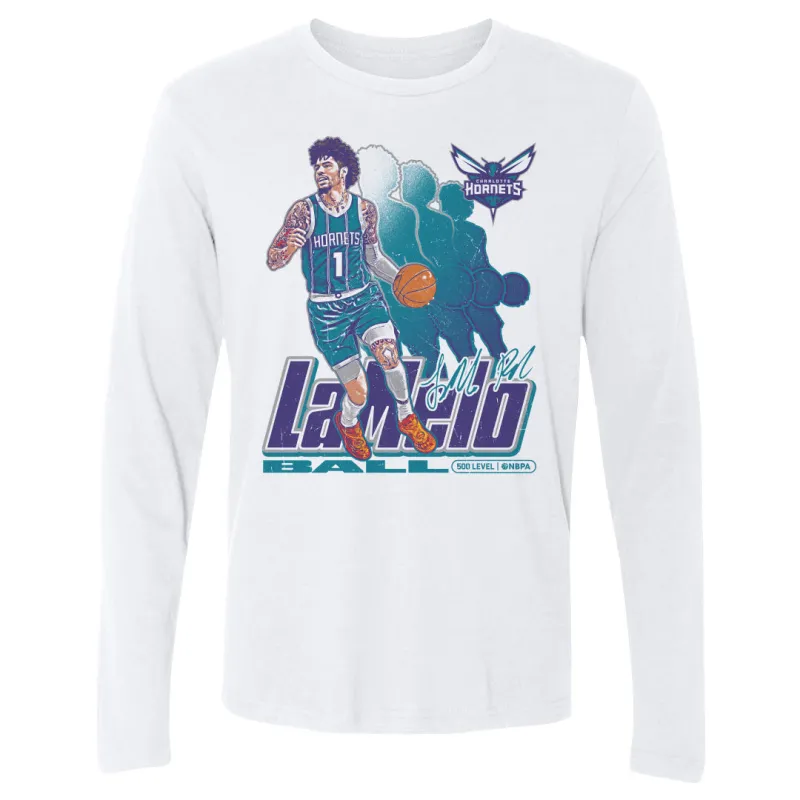 LaMelo Ball Charlotte Hornets Retro made by 500 Level