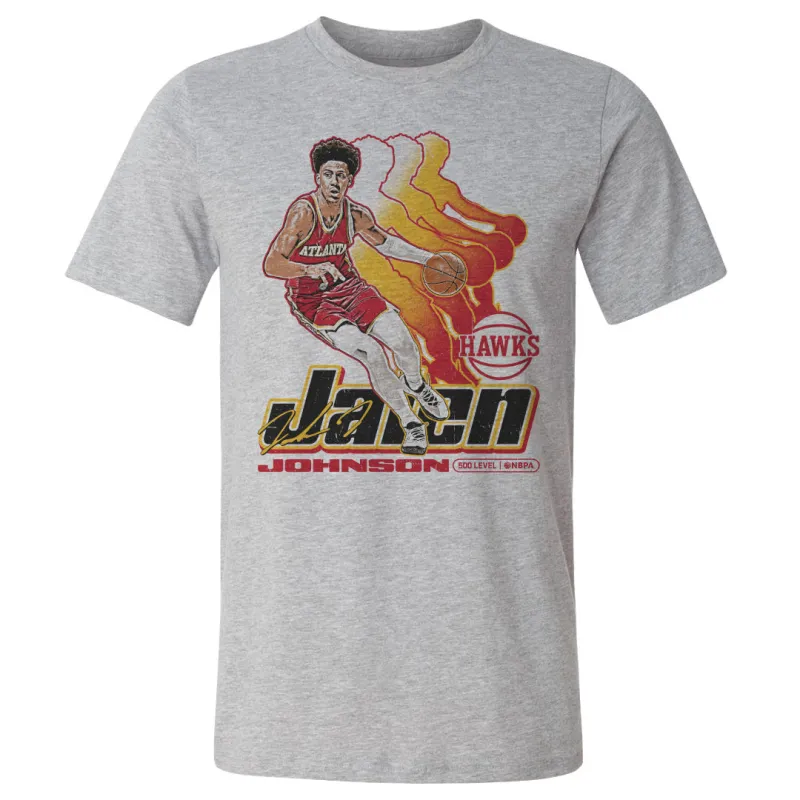 Jalen Johnson Atlanta Hawks Retro made by 500 Level