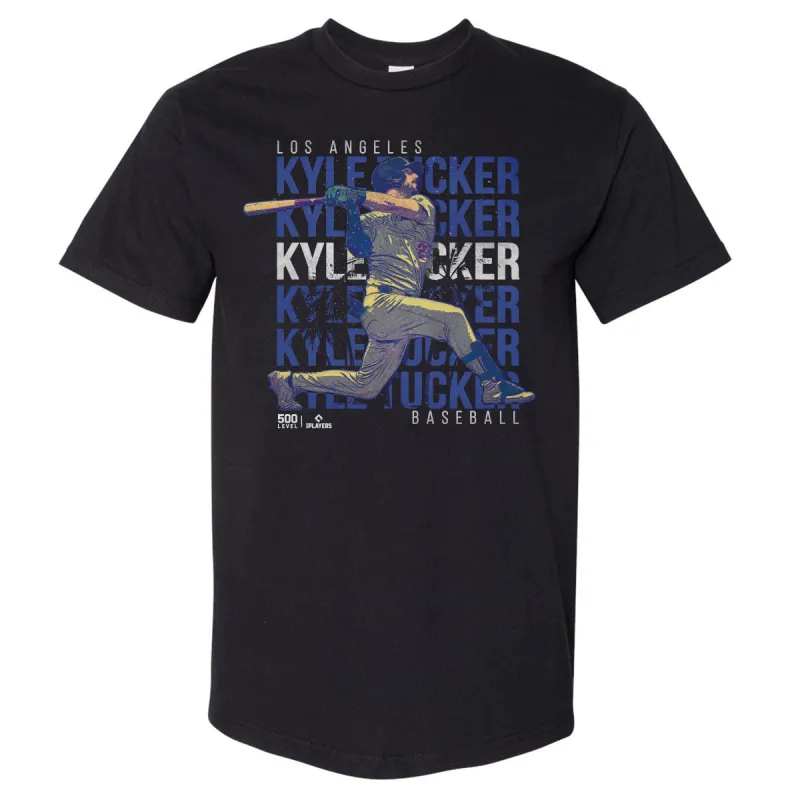 Kyle Tucker Los Angeles D Name Repeat WHT sold by 500 Level