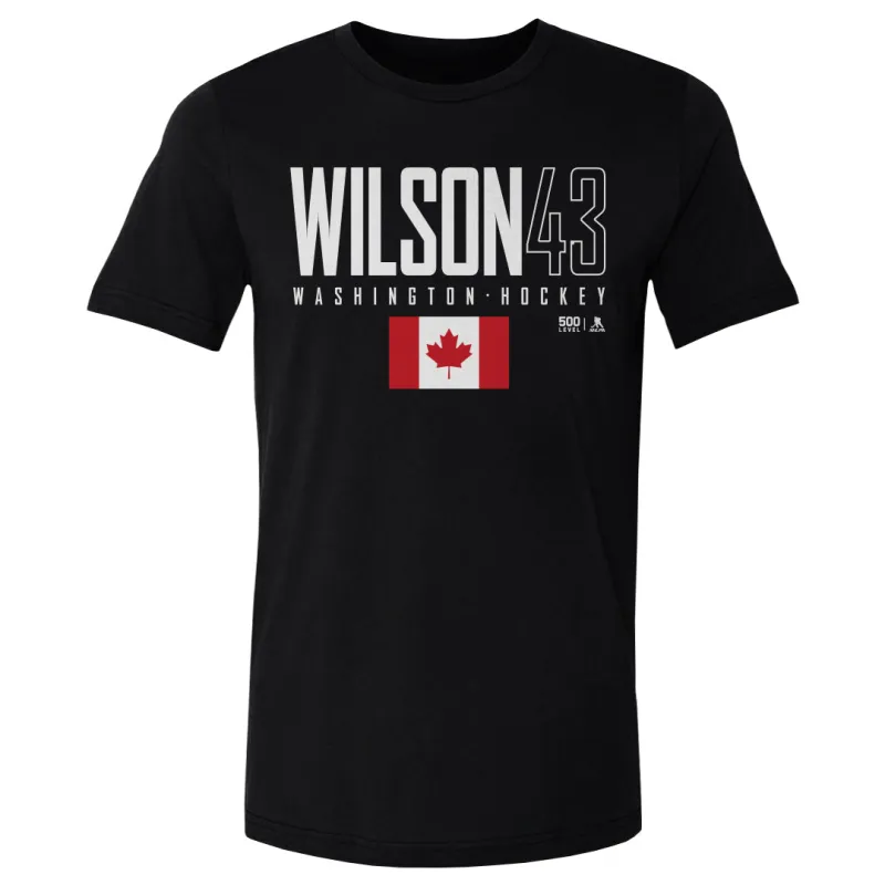 Tom Wilson Washington Canada Elite WHT sold by 500 Level