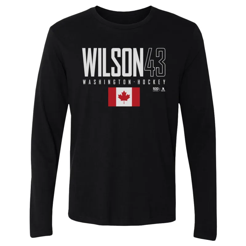 Tom Wilson Washington Canada Elite WHT made by 500 Level