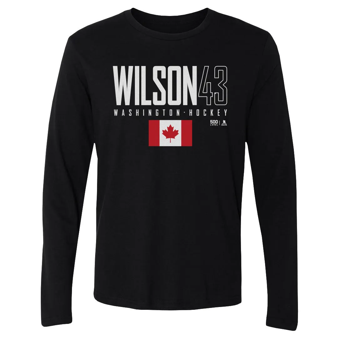 Tom Wilson Washington Canada Elite WHT sold by 500 Level