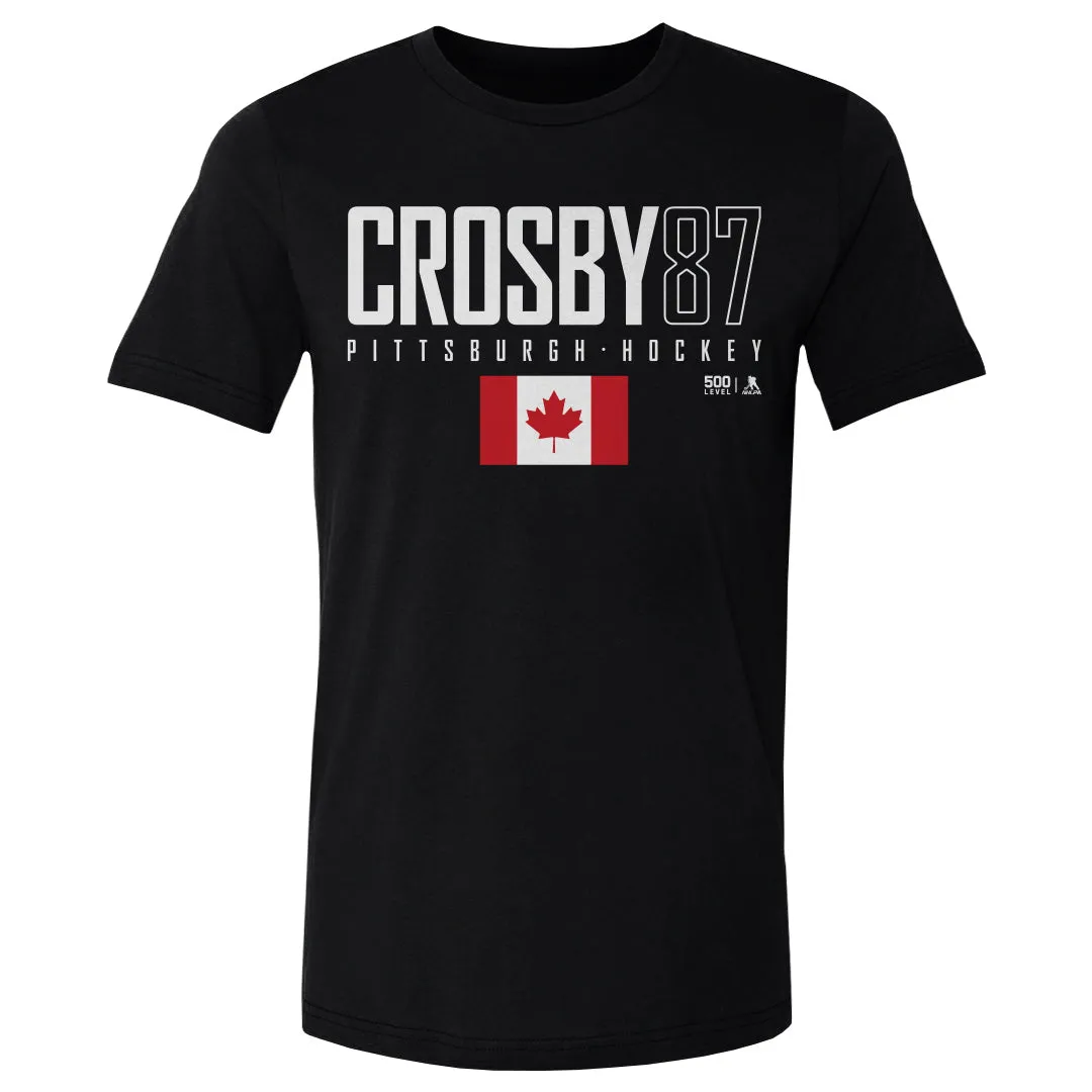 Sidney Crosby Pittsburgh Canada Elite WHT sold by 500 Level