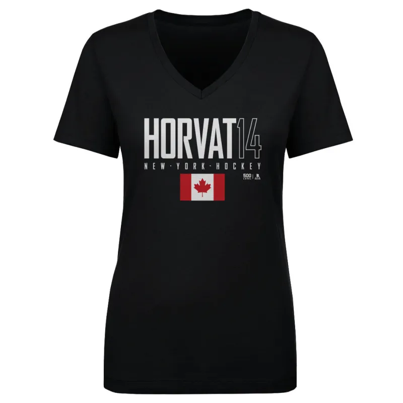 Bo Horvat New York I Canada Elite WHT made by 500 Level
