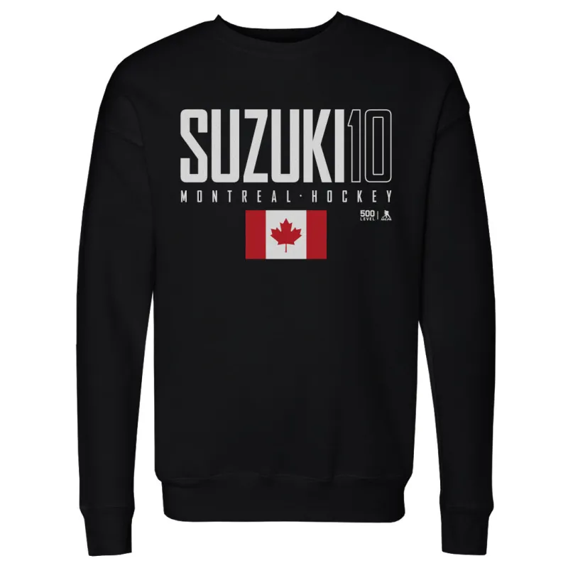 Nick Suzuki Montreal Canada Elite WHT made by 500 Level