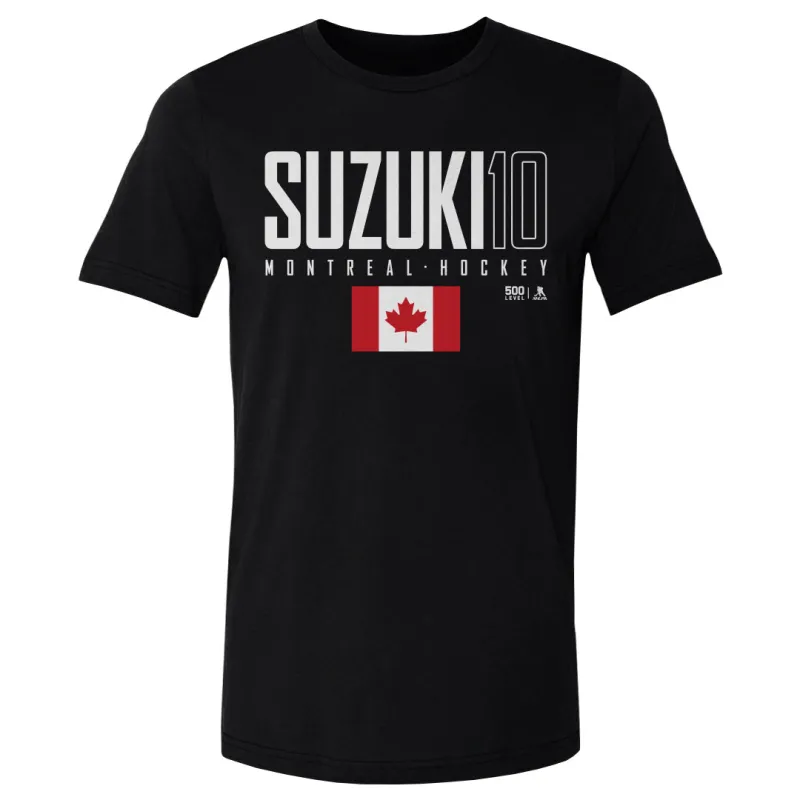 Nick Suzuki Montreal Canada Elite WHT made by 500 Level