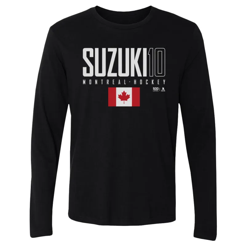 Nick Suzuki Montreal Canada Elite WHT made by 500 Level