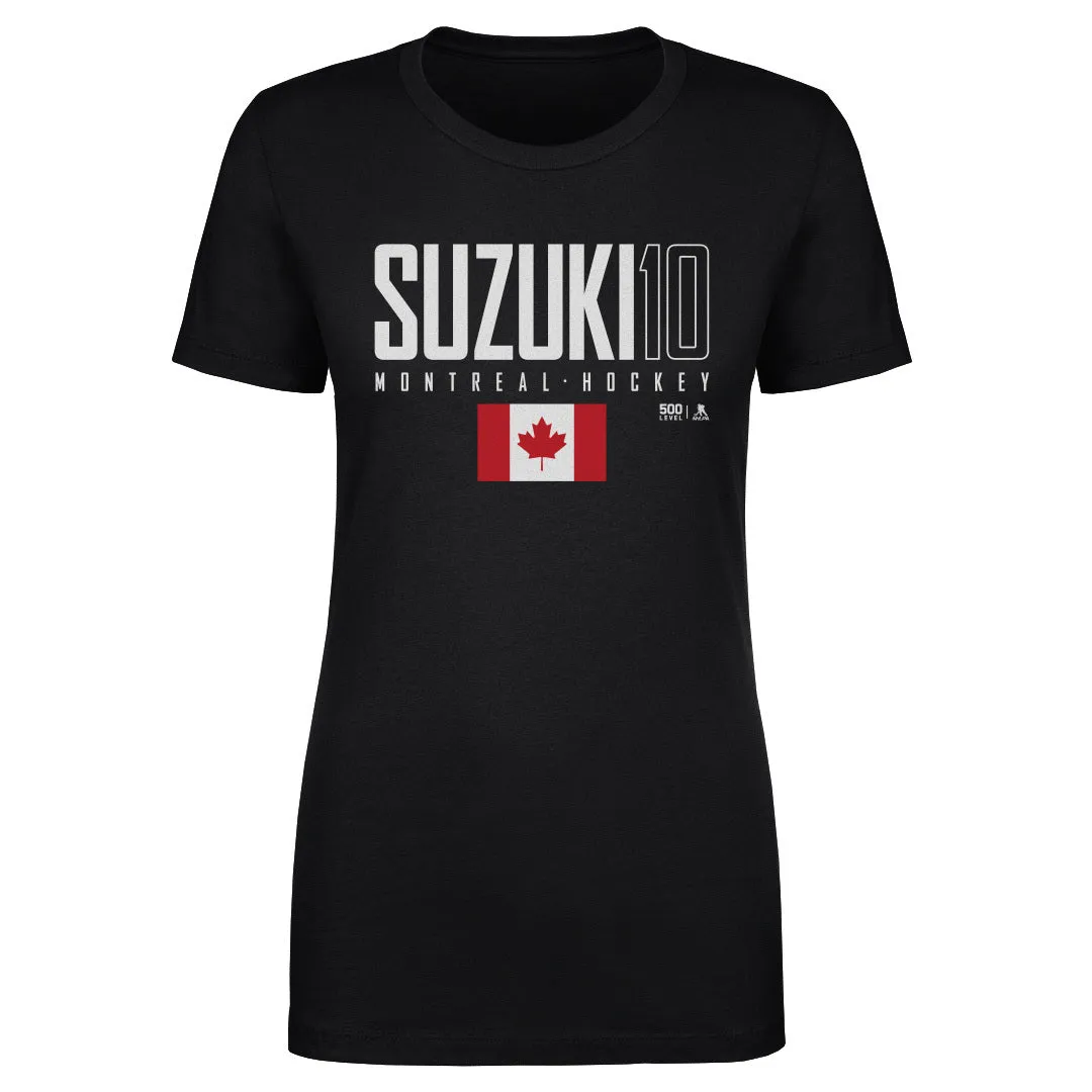 Nick Suzuki Montreal Canada Elite WHT sold by 500 Level