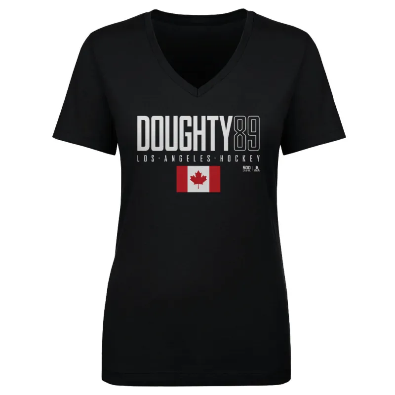 Drew Doughty Los Angeles Canada Elite WHT made by 500 Level