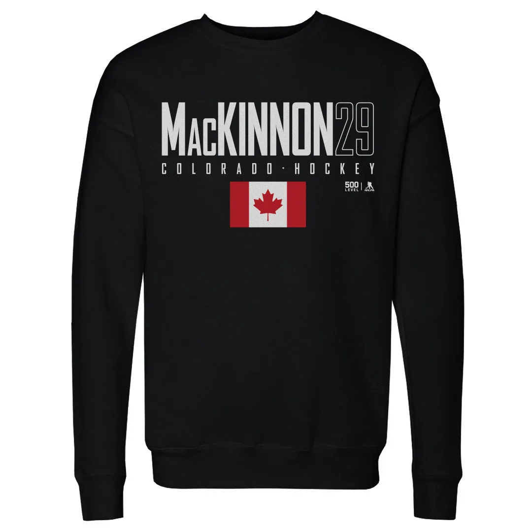 Nathan MacKinnon Colorado Canada Elite WHT sold by 500 Level